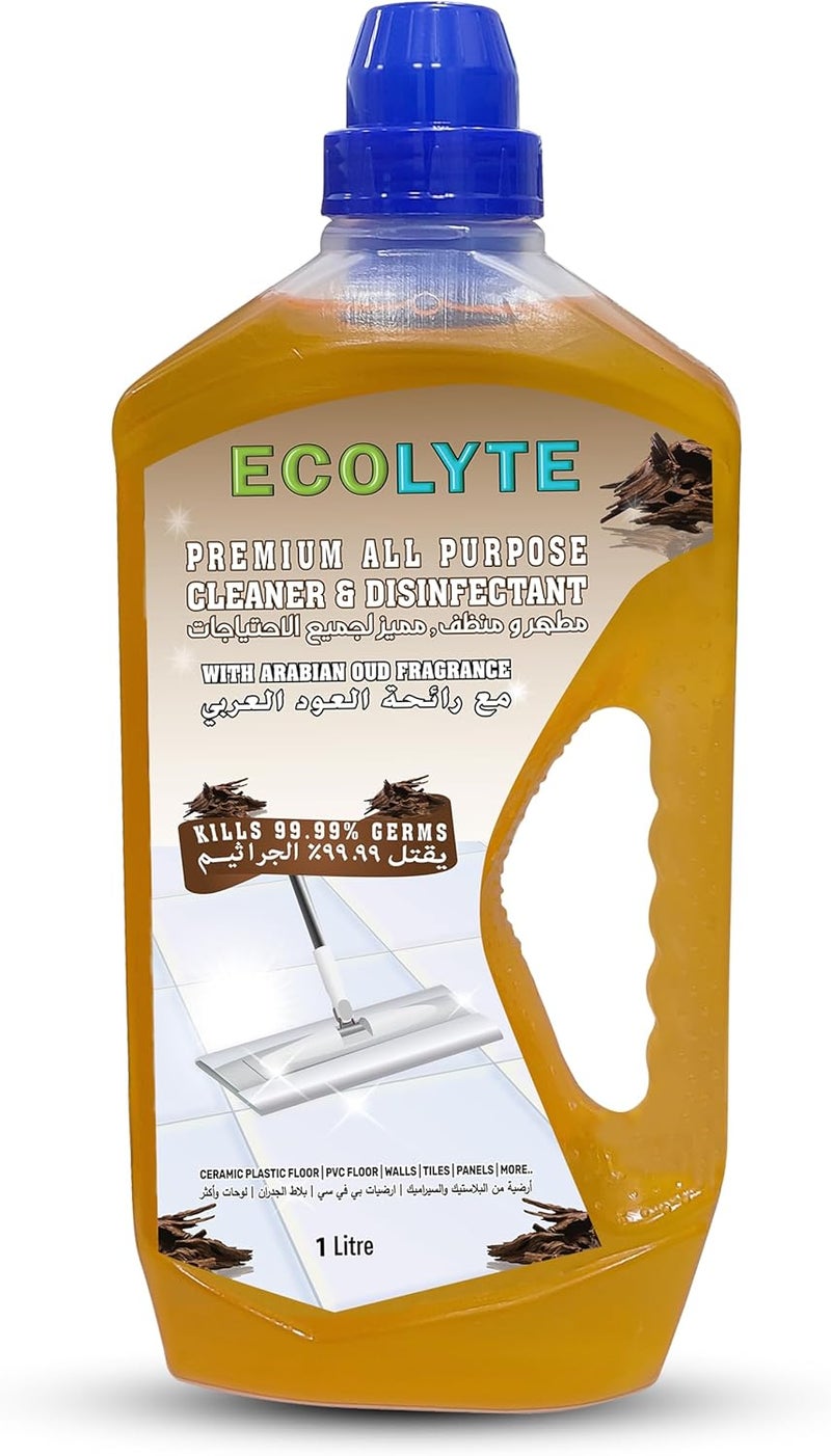 ECOLYTE+ Premium All Purpose Cleaner & Disinfectant Arabian Oud - Image 1